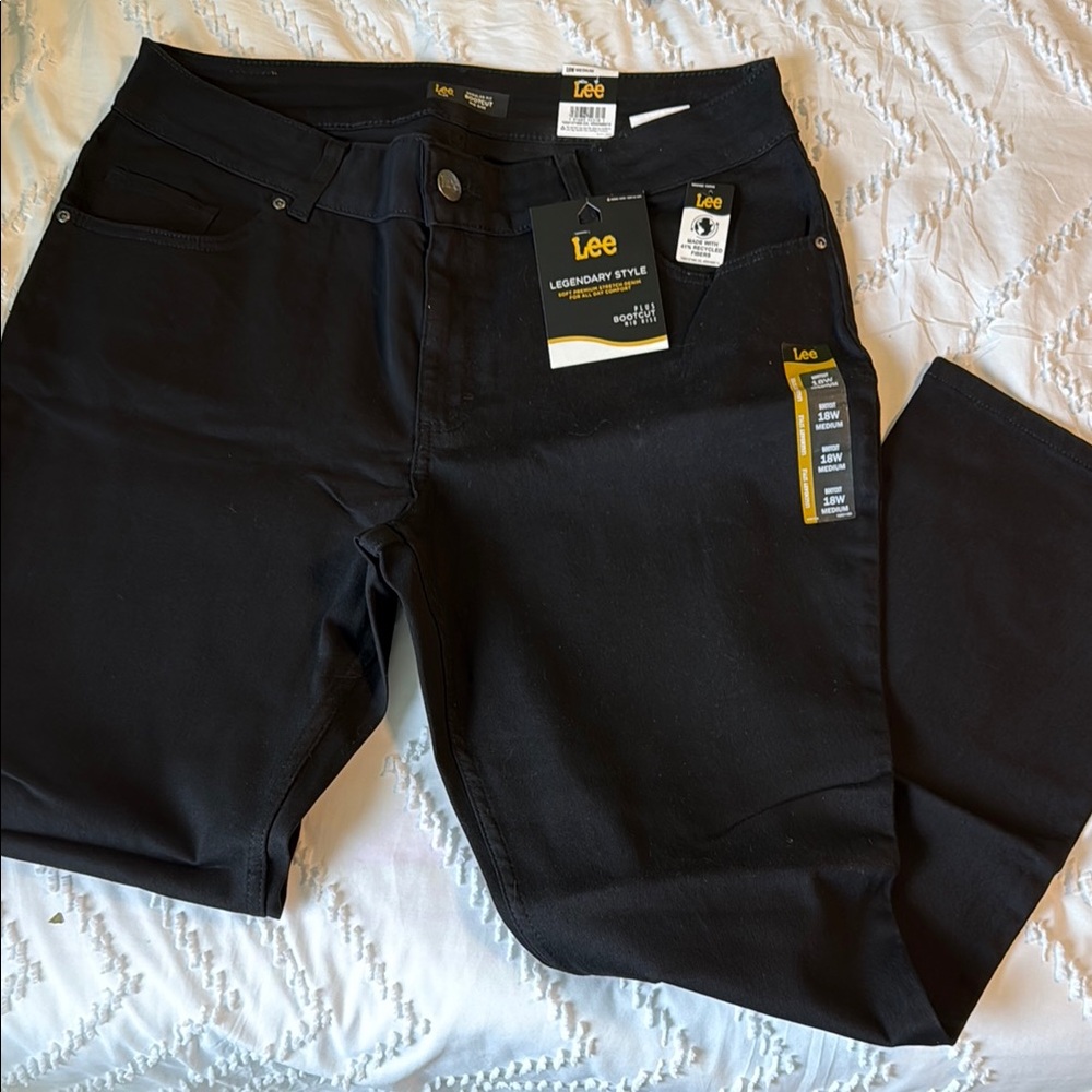 Lee Black Bootcut Jeans